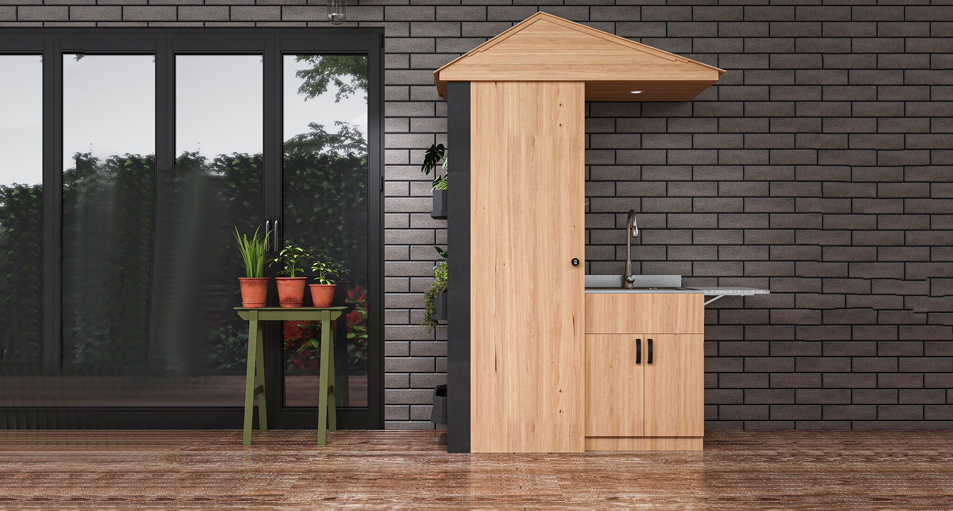 G-TC1 Maliit na Outdoor Multi-function na Tool Cabinets